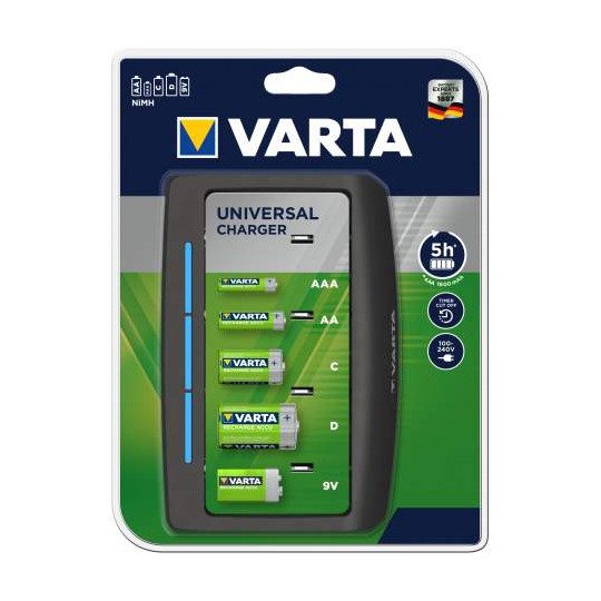 Chargeur Varta Multi Universal 57648 101 401 Blister Unitaire 9032