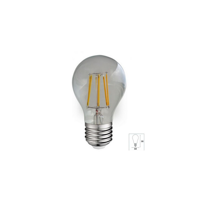 Ampoule LED filament E27 6W 880lm 2700K Vision El