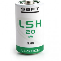 Pile Lithium 3.6V LSH14 SAFT 5.8AH - 27x50 mm
