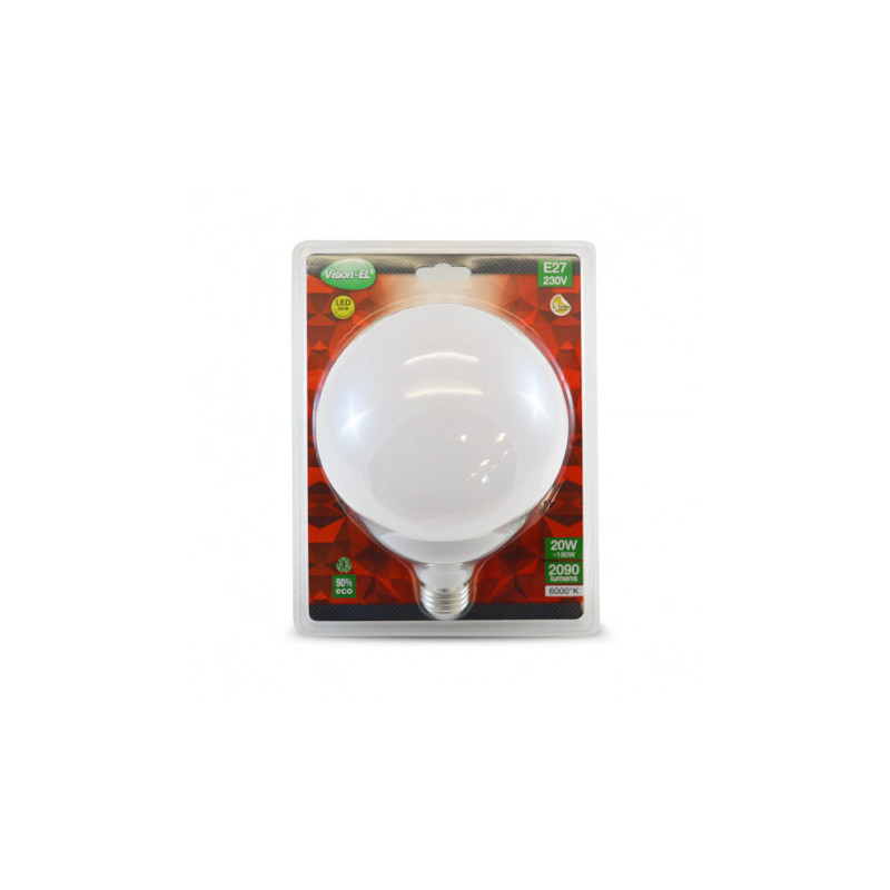 Ampoule LED E27 G120 20W